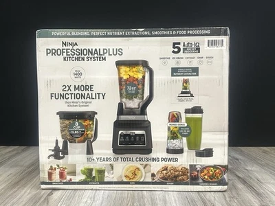 Sistema de licuadora de cocina Ninja Pro Plus pico 1400 vatios BN805A - totalmente nuevo Foto 1 de 4