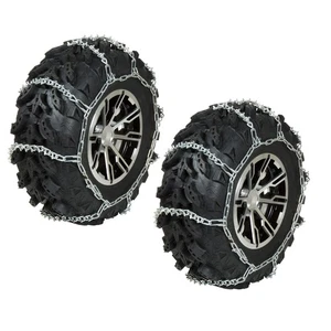 Cadenas de neumáticos delanteras ATV - se adapta a Polaris Sportsman 700 2005 2006 - Par - Imagen 1 de 3