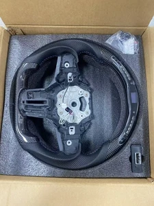 Carbon Fiber LED Steering Wheel Fit BMW F44 F87 G20 G28 G22 G30 F87 G80 F90 - Picture 1 of 5