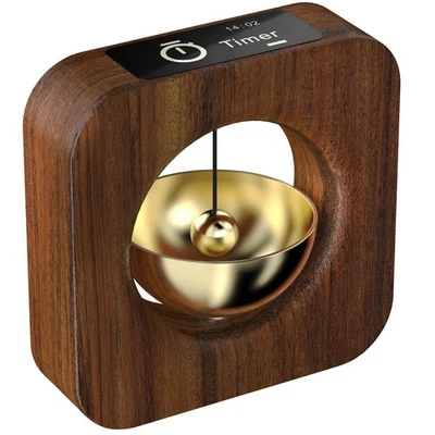 Elegant Wooden Pomodoro Timer Cube Original High-End Quality Desk Timer for P... - Image 1 of 4