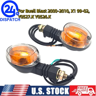 Señales de giro traseras para Buell Blast 2000-2010, X1 99-02, Y0527.K Y0526.K Foto 1 de 4