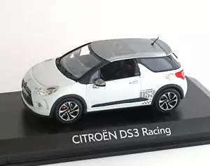 Citroën DS 3 Racing blanco-gris, 2010, Norev 1:43 - Imagen 1 de 1