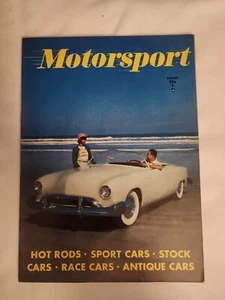 1951 August MOTORSPORT Hot Rods Sport Cars Race Cars (CP31) - Bild 1 von 4