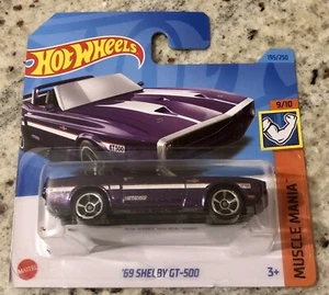 Hot Wheels ‘69 SHELBY GT-500 VIOLA 2023 1:64 - Foto 1 di 2