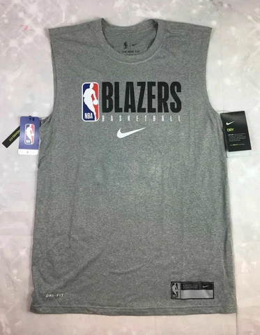 NWT Nike Portland Trail Blazers sleeveless Team Issue Practice Shirt 3XL-Tall Cover