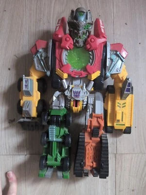 Mega Power Bots Devastator 2008: modalità costruzione film Hasbro Transformer - Immagine 1 di 3