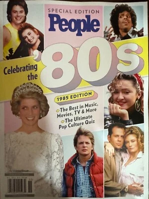 People Magazine Special Issue Celebrating the 80's. 1985 Edition. 2025 Brand New - Image 1 of 4