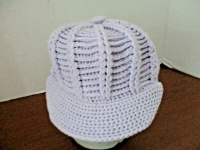 GYMBOREE~Purple Lilac KNITTED SWEATER BEANIE CAP HAT~Infant Baby 0-12 Months - Image 1 of 3