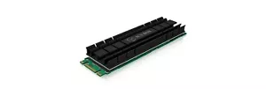 Radiador de aluminio disipador térmico SSD m.2 para unidad de estado sólido 2280 factor de forma M.2 - Imagen 1 de 6