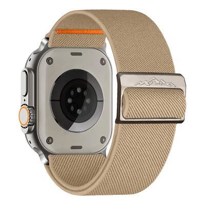 Correa deportiva de nailon para Apple Watch Ultra 3 49 mm 11 10 9 8 7 correa pulsera trenzada Foto 1 de 4