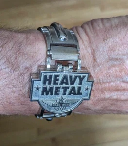 LONDON BOY Watch, 90s, Men's, Heavy Metal Model, Quartz Collection, Rare - Picture 1 of 7