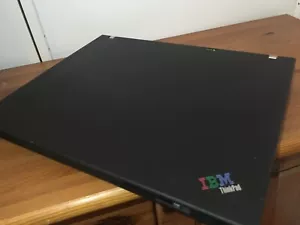 IBM Lenovo ThinkPad T60p 1600x1200 IPS ATI V5250 Windows 7 Ultimate - Picture 1 of 10