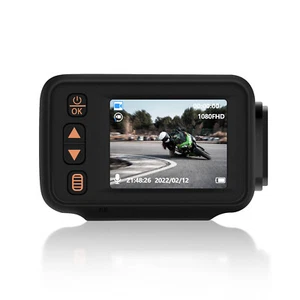 2.0 Inch Motorcycle Driving Recorder Front + Rear 1080P Recorder IP65 Waterproof - Picture 1 of 13