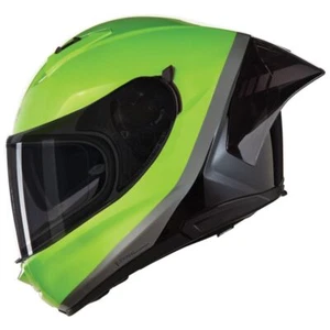 Full-Face Helmet Nolan N60-6 SPORT VERNICIATURA SPECIALE 348 Verde/Nero/Grigio - Picture 1 of 4
