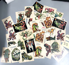 1965 Topps Ugly Monster Stickers lot of 32. Good condition