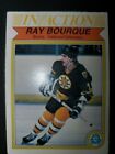 Ray Bourque Boston Bruins In Action O-Pee-Chee 1982-83 OPC Hockey Card #24 EXa