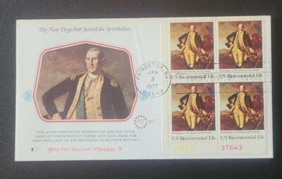 US FDC # 1704 Washington At Princeton 1977. - Image 1 of 4