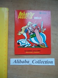 Rare Mini Book Hachette Asterix Obelix Falbala Comic 1978 Goscinny Uderzo - Picture 1 of 3