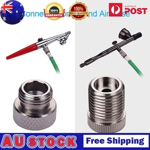 Sturdy 9pcs Multi-Size Airbrush Connector Set for Seamless Fitting - Picture 1 of 6
