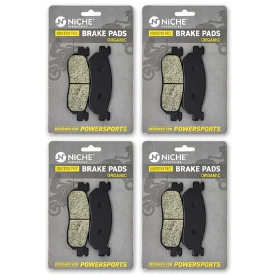 Brake Pad Set for Yamaha XT250 TW200 XT225 3C5-25805-00 Front Organic 4 Pack - Image 1 of 4