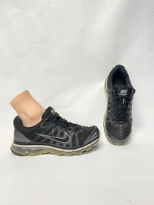 Men’s Nike Air Max Size 9 Black Gray Black Tennis Shoes No Tag U3 - Picture 1 of 14
