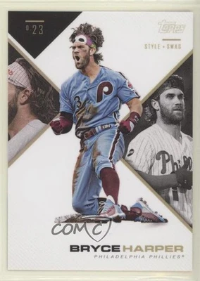 2019 Topps X Tatis Jr 023 Style & Swag Bryce Harper #0000 - Image 1 of 2