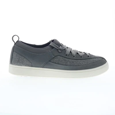 Drew Buzz 40994-43 Mens Gray Wide Leather Lifestyle Sneakers Shoes - Image 1 of 4