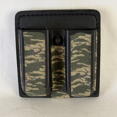 TACTICAL 2 DOUBLE MAGAZINE POUCH CAMO SAFARILAND - Image 1 of 4