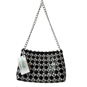 Half the Sky by Rebagz Purse Bag Chain Recycled Material Save Panda Bear - Picture 1 of 12