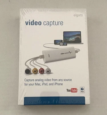 NEW SEALED Elgato Video Capture Convert Analog Video to Digital Format MAC ONLY - Image 1 of 4