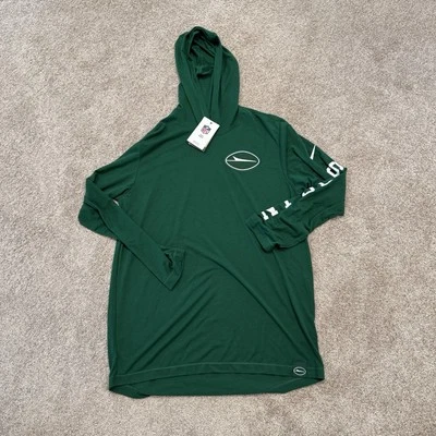 Nike Para Hombre Mediana New York Jets Deporte Verde Con Capucha Manga Larga Camiseta NFL Foto 1 de 4