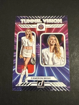 2025 Donruss WNBA Cameron Brink Tunnel Vision #8 Sparks - Imagem 1 de 2