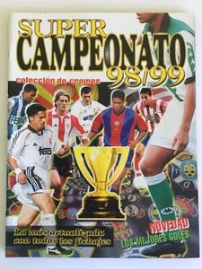 Álbum Super Campeonato 98/99 Panini incompleto - Imagen 1 de 12