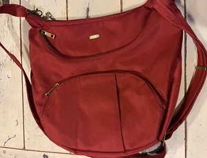 Borsa a tracolla poliestere Travelon borsa a tracolla blocco RFID - Foto 1 di 9