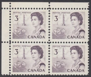 Canada - #456p QE II Centennial Corner Block - MNH - Picture 1 of 1
