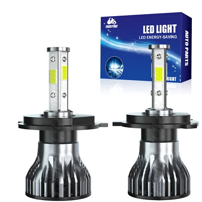 PARA TOYOTA SIENNA1998-2003/SOLARA1999-2001 H4 9003LED Faro Bombilla6000K4-Lados Foto 1 de 4