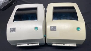 Lot of 2 Zebra TLP 2844 Thermal Label Printers - Picture 1 of 11