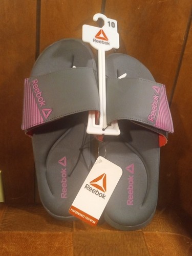 Scivoli donna Reebok's colore grigio e rosa taglia 10 regolabili 21 98