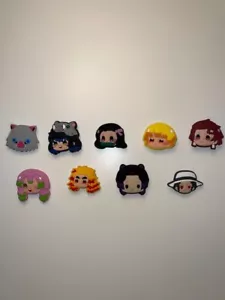 Demon Slayer Chibi Croc Shoe Charms - Picture 1 of 10