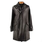 Hettabretz NWD 100% Sheepskin Leather Jacket Size 50 (~ M US) In Solid Brown