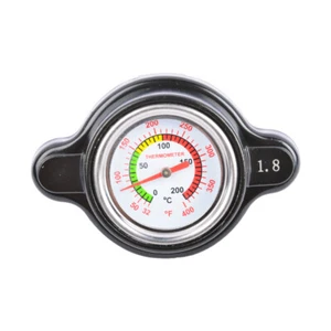 1.8 Bar 25.6psi Pressure Radiator Cap Temperature Gauge For Honda Kawasaki ATV - Picture 1 of 5