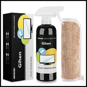 LARGE 17oz Screen Cleaner Spray Kit Best for LCD LED Matte TV Smartphone Desktop - Picture 1 of 7