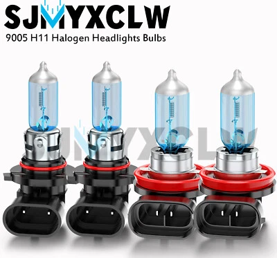 Kit de bombillas halógenas para faros para Lexus RX330 2004-2006 RX350 2007-2009 9005 H11 Foto 1 de 4