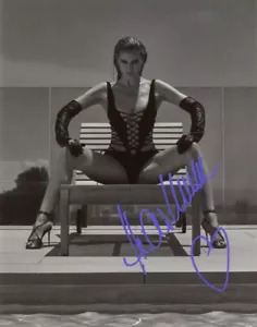 FOTO 11x14 firmada por Heidi Klum modelo SI VICTORIA SECRET SUPERMODELO AGT BECKETT - Imagen 1 de 3