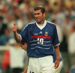 Maglia FRANCIA Final World Cup FRANCE 1998 ZINEDINE ZIDANE 10 Brasile - Imagen 1 de 9