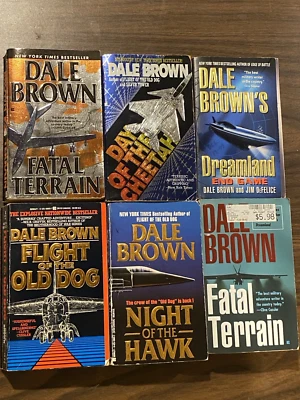 Dale Brown Paperback Lot (6) – Techno-Thriller Series - Image 1 of 4