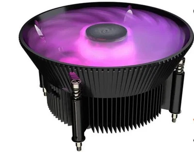 Cooler Master LGA1200 115X Copper Core Heatsink Cooling Fan ARGB Anodized Black - Image 1 of 4