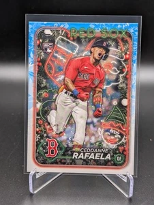 2024 Topps Holiday CEDDANNE RAFAELA #H121 Rookie RC Boston Red Sox - Picture 1 of 2