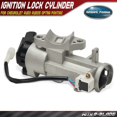 Ignition Lock Cylinder Zamak 5 for Chevrolet Aveo Aveo5 Optra Pontiac G3 Wave - Image 1 of 4