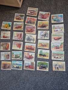 Framed Cigarette Cards Britain Motoring History Complete Set 30 Castella 1991 - Picture 1 of 4
